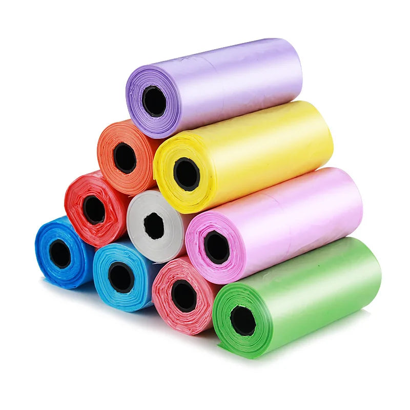 Portable Bone Shaped Dog Waste Bag Holder With  Disposable Pet Garbage Bags For Outdoor Walking Supply