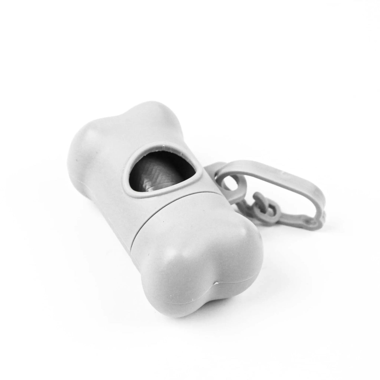Portable Bone Shaped Dog Waste Bag Holder With  Disposable Pet Garbage Bags For Outdoor Walking Supply